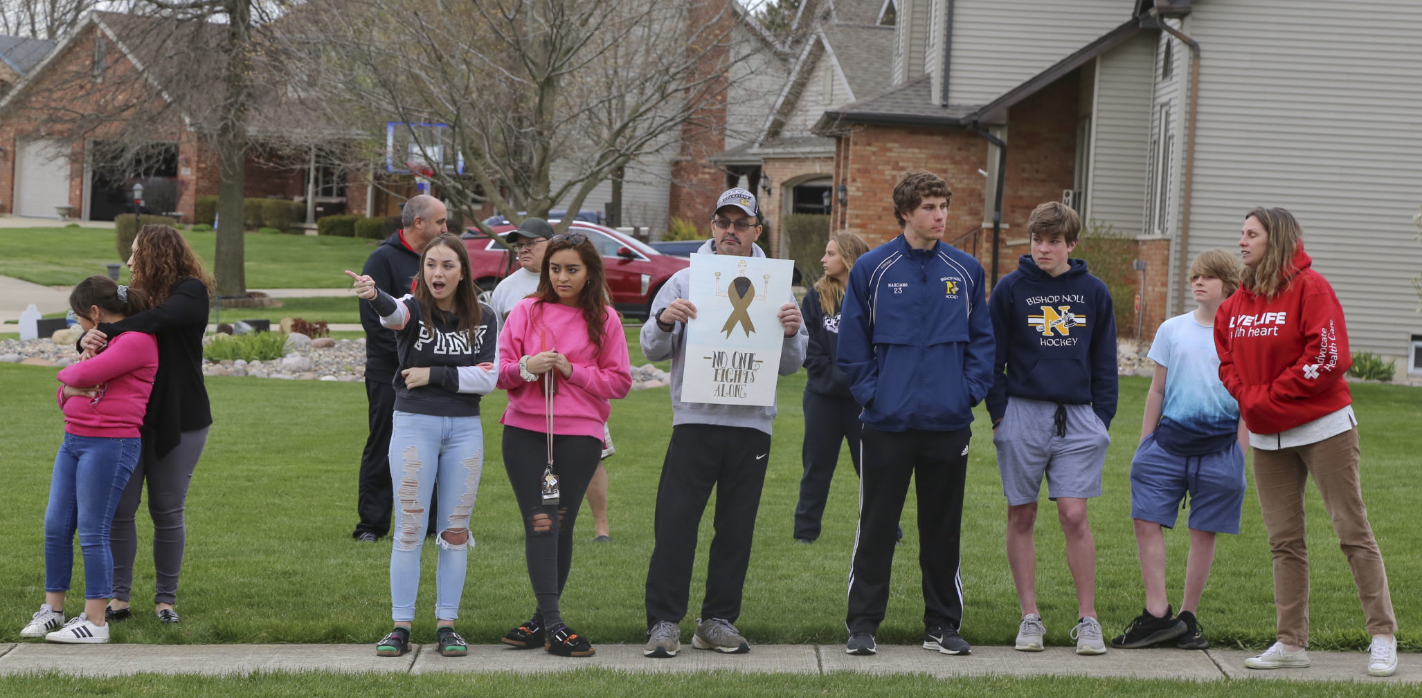 Friends and family welcome St. John teenager diagnosed with brain tumor